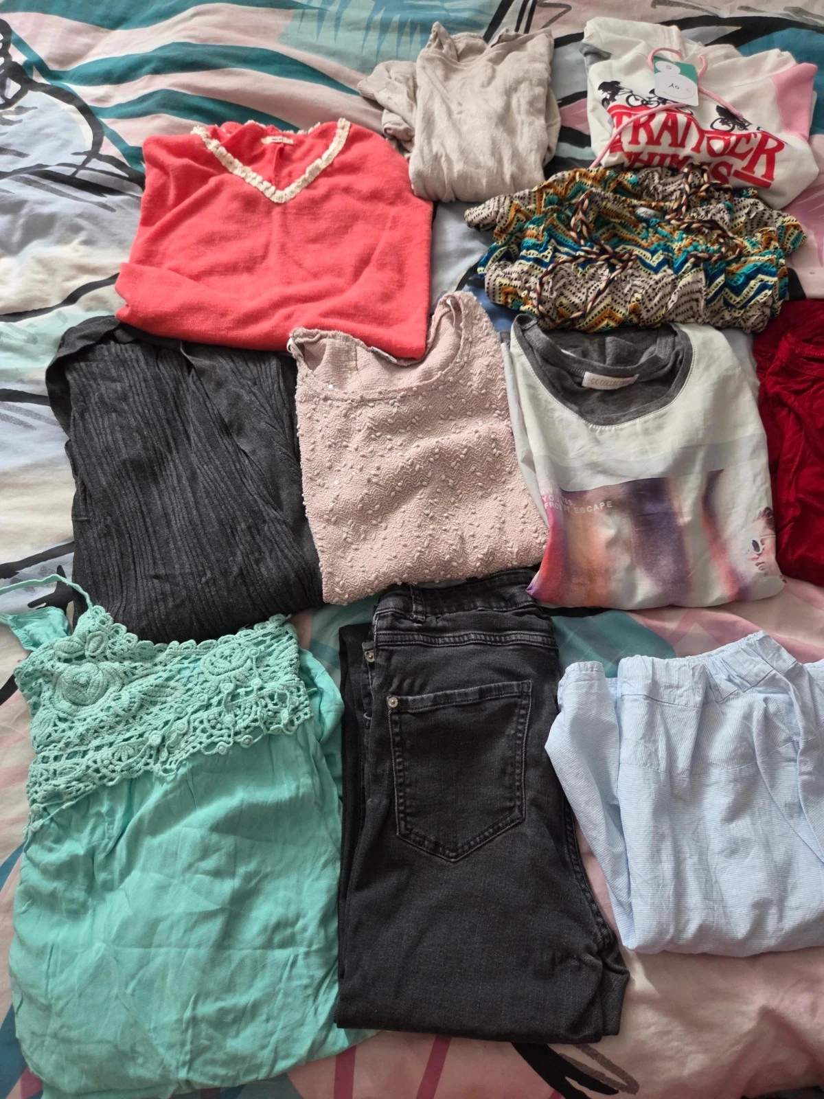 💜Lots de 12 vêtements femme de XS à L – photo 2